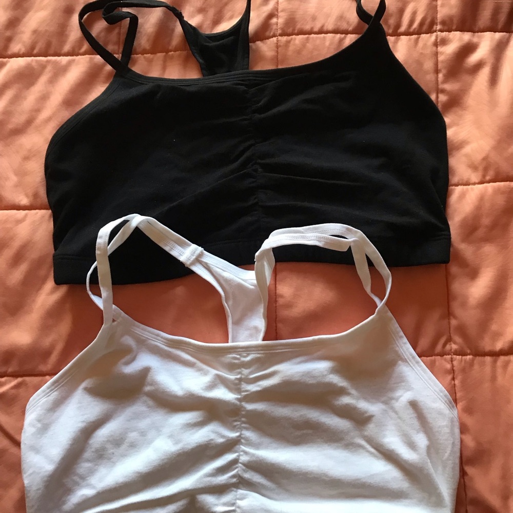 Two bras